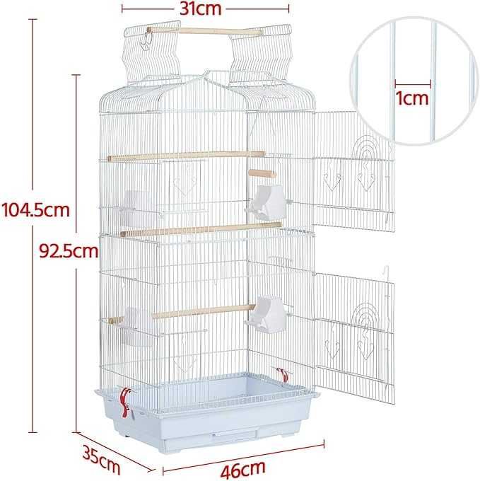 Accesorii animale colivie, Peruș, Canar, Papagal |YT 591824 White