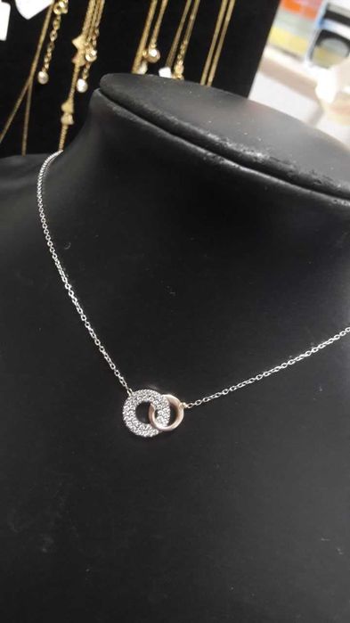 Lant dama, aur alb, 2.86 gr, 14k.