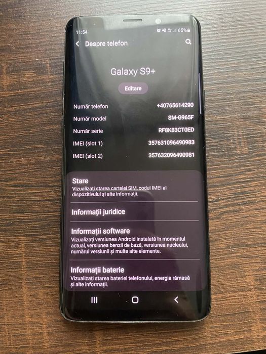 vand/schimn samsung S9+