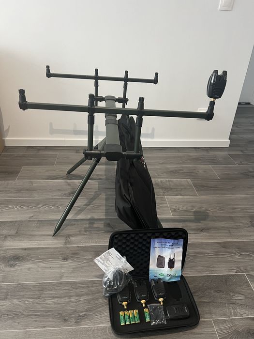 Set RodPod 4 Posturi + avertizori 4 plus statie WindBlade