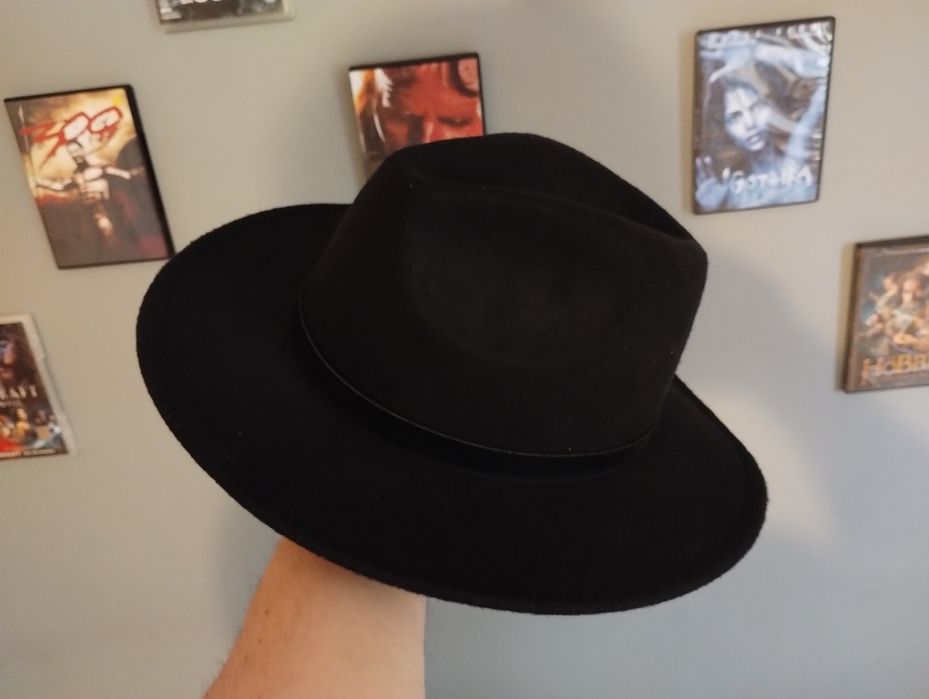 Palarie fedora neagra (noua)