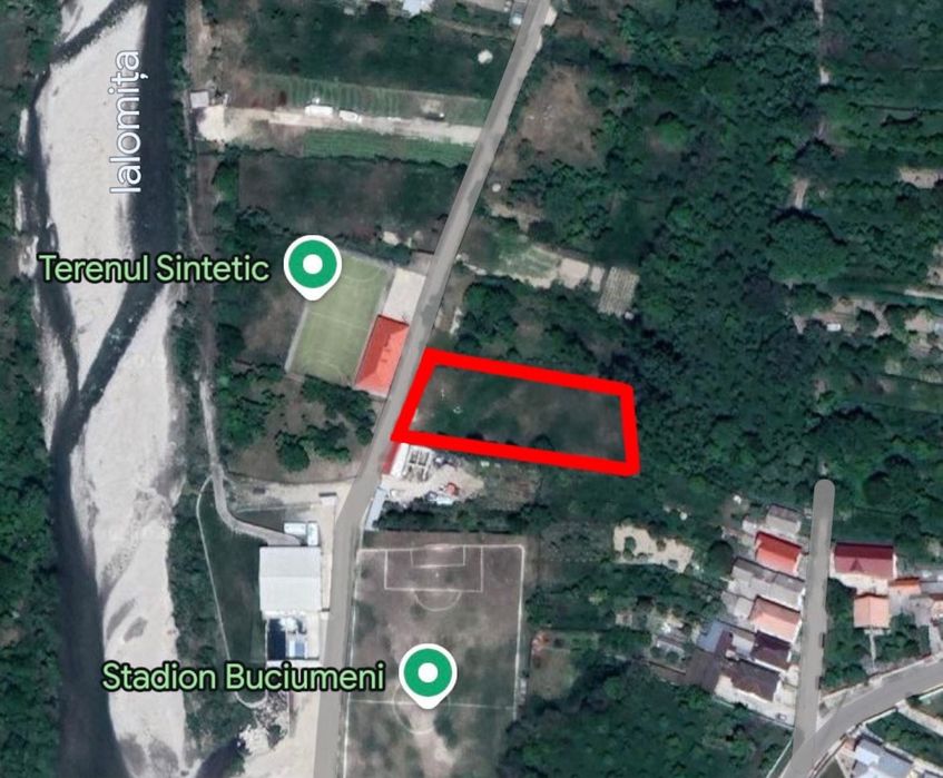 Teren intravilan 2.500 mp – Buciumeni, Dâmbovița