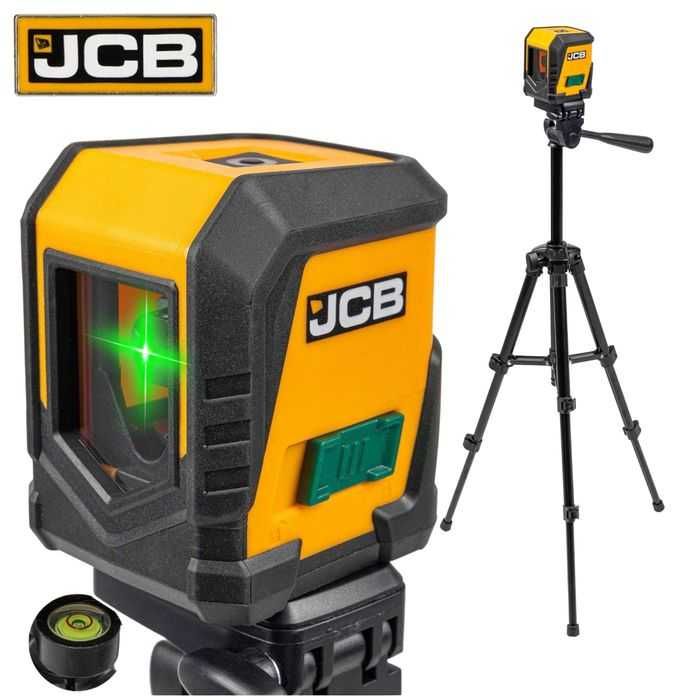 ЛАЗЕРЕН НИВЕЛИР JCB със стойка тринога до 20м