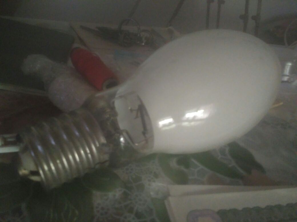 Лампа мощная для фонарного столба СССР
