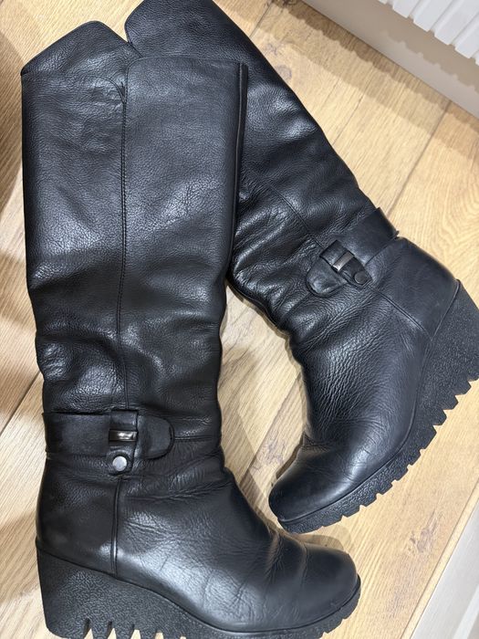 Кожаные зимние сапоги бренда Picasso, Турция.