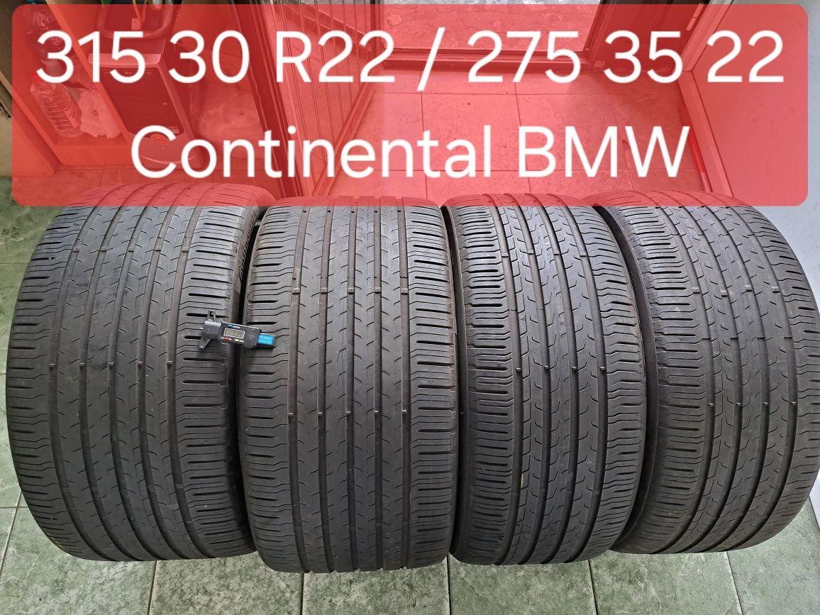 Set anvelope 315/30 R22 cu 275/35 R22 Continental