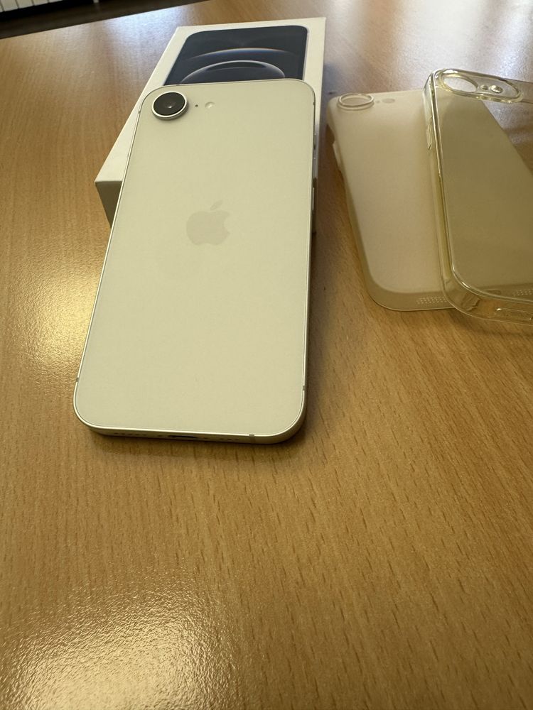 Iphone 16e 128GB бял с 21 м. ГАРАНЦИЯ към А1