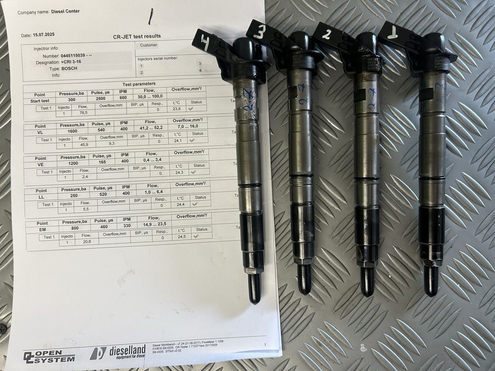 Дюзи за ауди 2,7тди а6/а5/а4 б7/2,7tdi audi A6 A4 a5