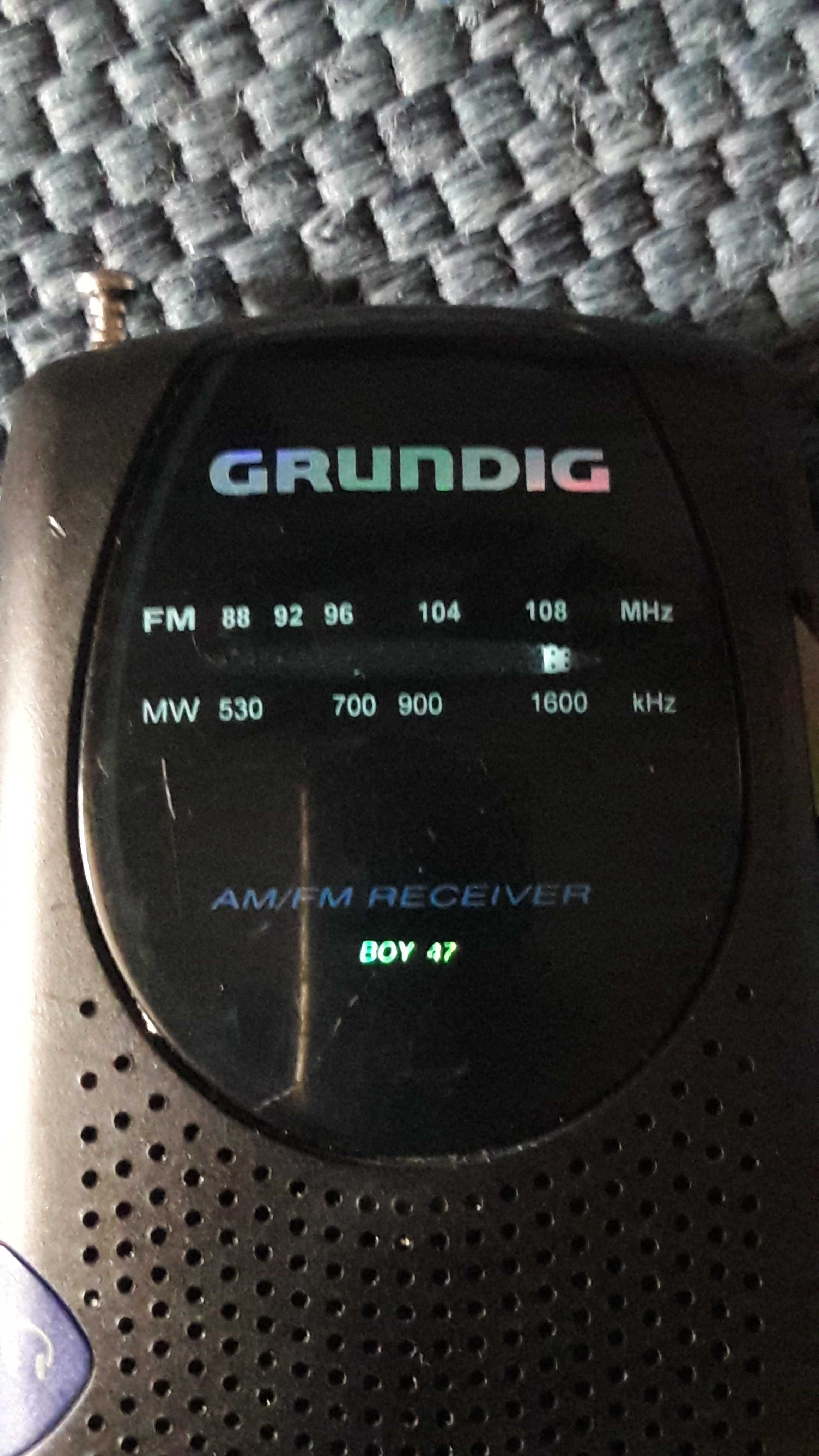 Radio Grunding Boy 47, original, vitange