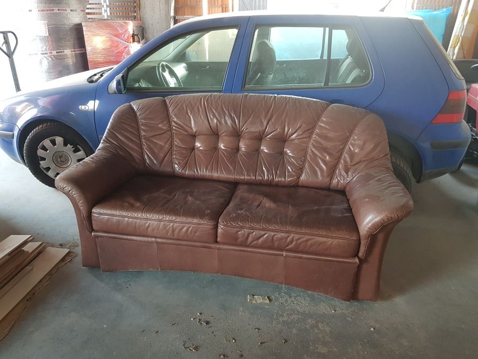 Canapea din piele extensibila