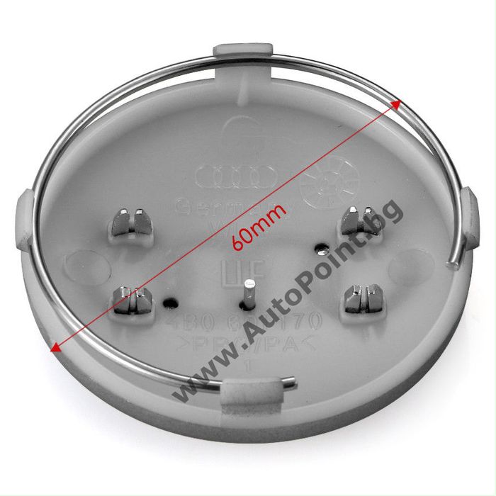 Капачки за Джанти 60мм Audi 4B0 601 170