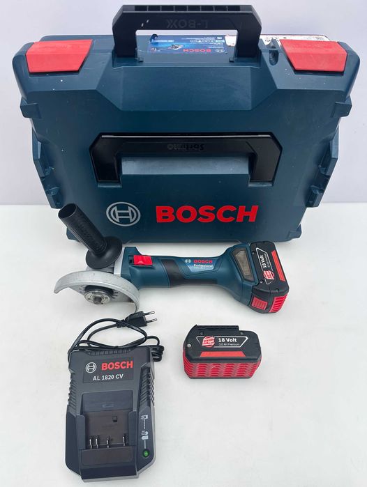 BOSCH GWS 18V-7 - Акумулаторен безчетков ъглошлайф 18V