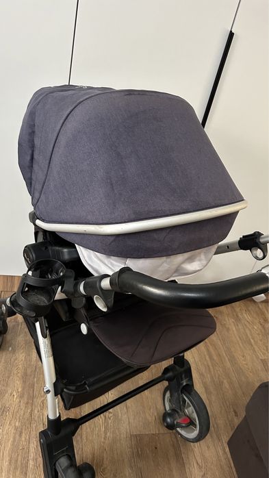 Коляска 2в1 люлька прогулочный блок прогулка