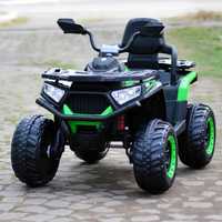 ATV electric copii 3-9 ani Super OffRoad 4x4,140W cu Telecomanda Verde