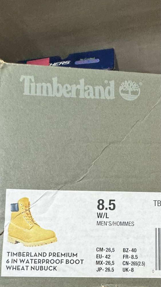 Продам новые мужские ботинки TIMBERLAND, размер 42