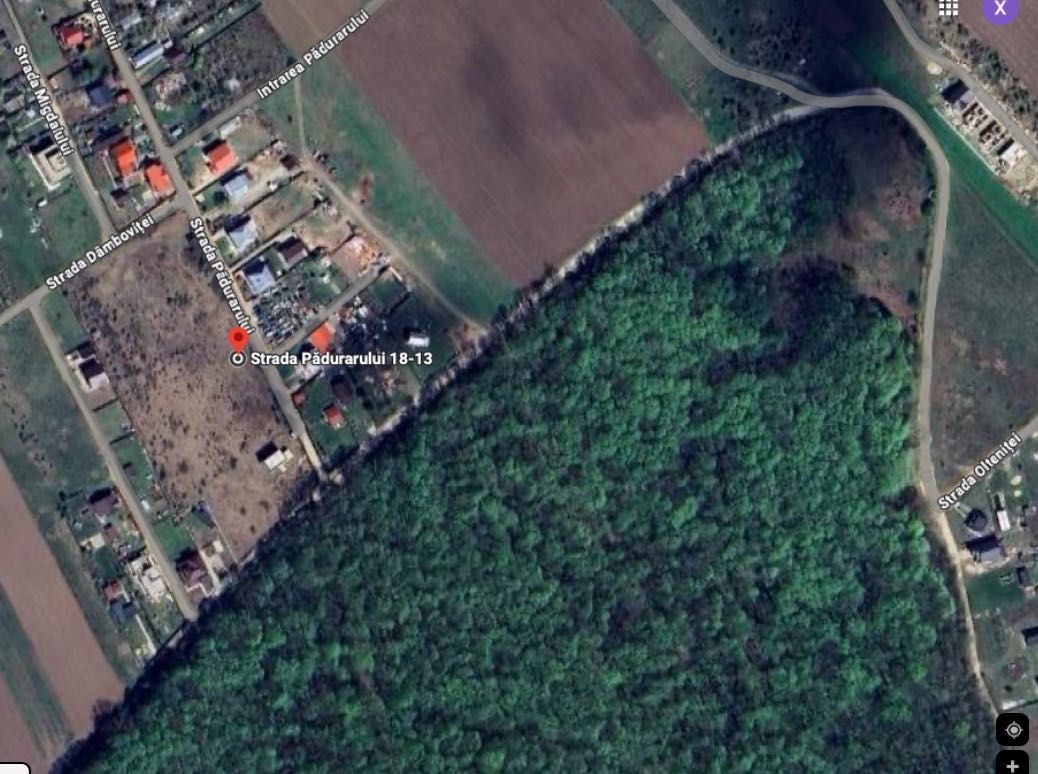 Teren Domnești - Țeghes,  pădure, autorizație,  ATR electricitate