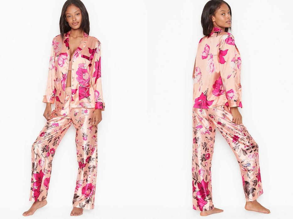 NOU! Pijamale din satin Victoria's Secret marimea S