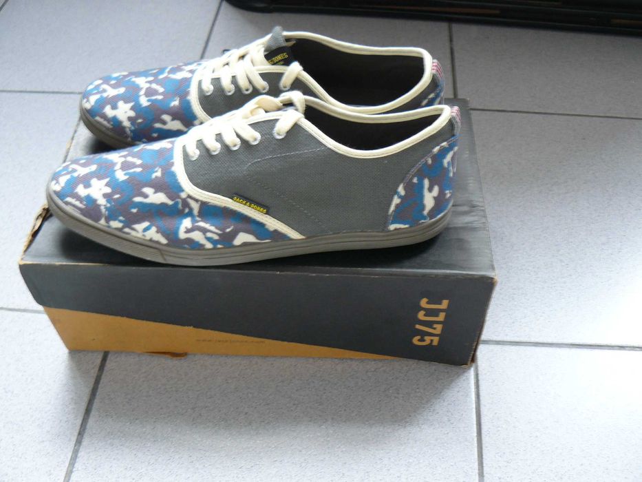 Tenisi Barbati JACK & JONES U.K. Noi In Cutie,Grey Camouflage Spider
