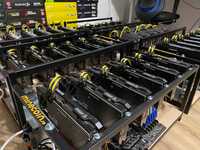 Rig mining Radeon RX 6800, Ethereum, Bitcoin, Mining criptomonede