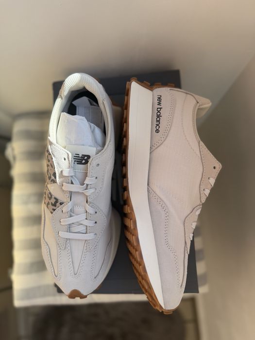 New Balance 327 bej cu model leopard marimea 43 noi originali