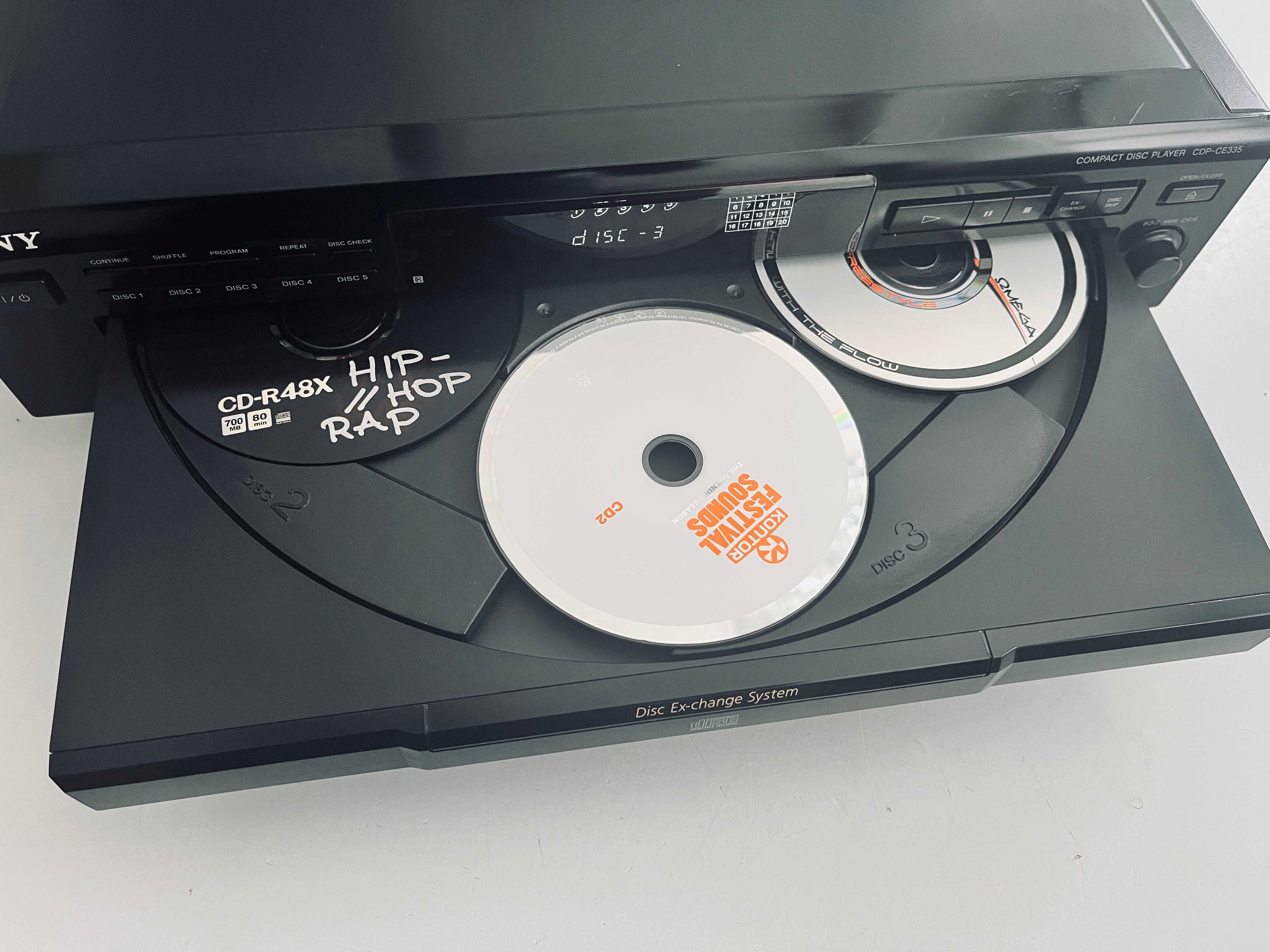 CD плеър SONY CDP-CE335 (5 CD Changer)