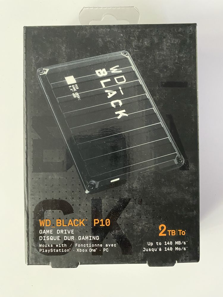 Western Digital WD Black P10 2TB.Nou Sigilat !!