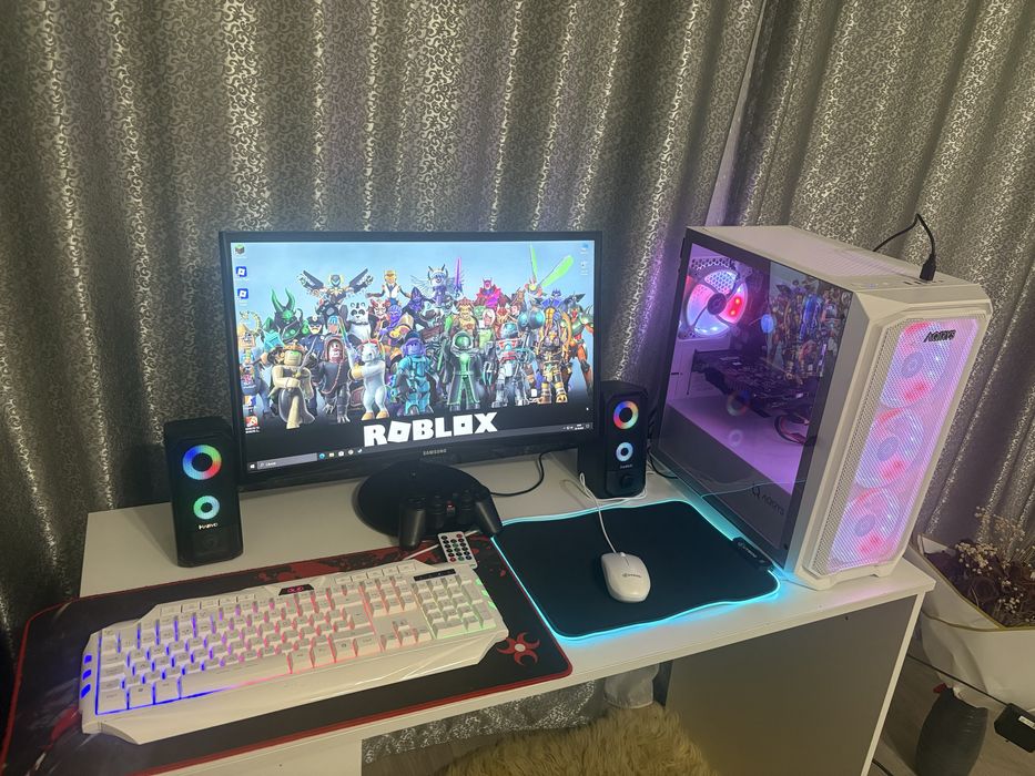 Pc Gaming setup Complet Monitor+periferice hdd+sad 16 gb ram i5