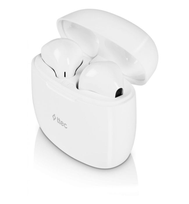 Безжични слушалки ttec - TWS Mode, бели