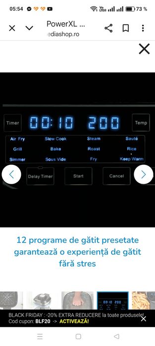 Multi cooker Power XL 12 in 1 nou
