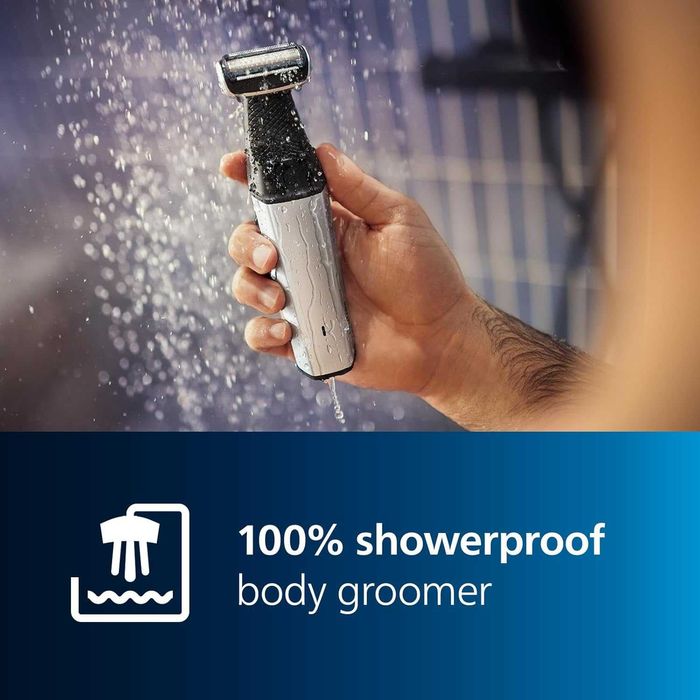 НОВ Водоустойчив Тример PHILIPS за Слабини и Тяло Bodygroom Serie 5000