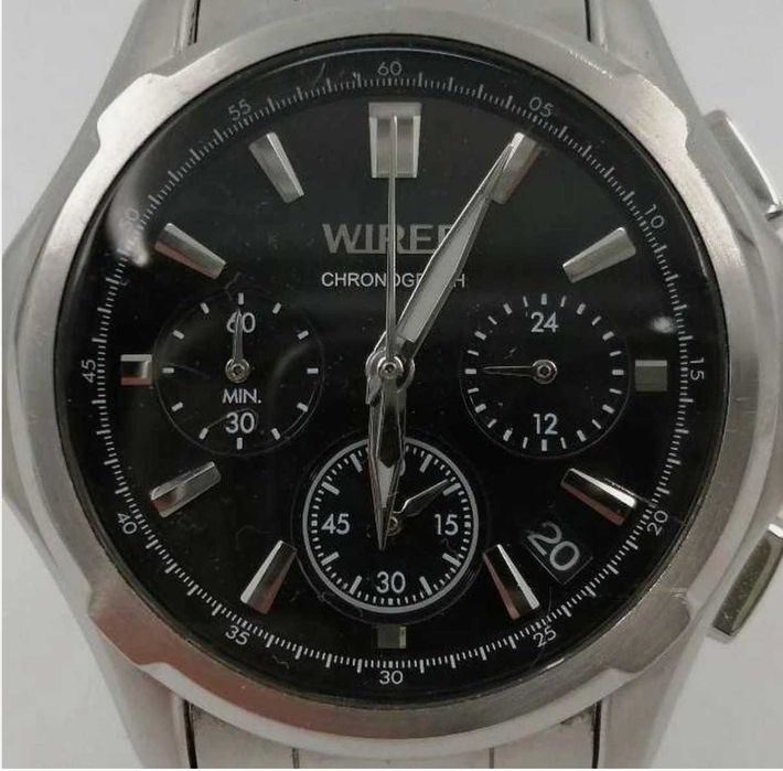 SEIKO WIRED Quartz Analog Wristwatch VK63-K013