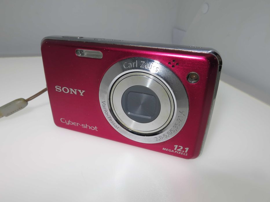 SONY Cyber-shot W230 цифрова камера розов компактен фотоапарат
