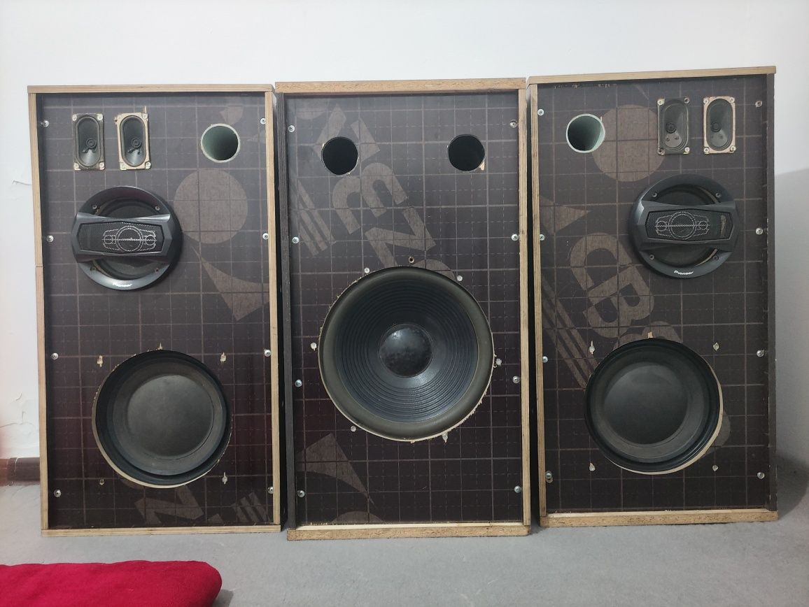 Колонки от S90 + pioner