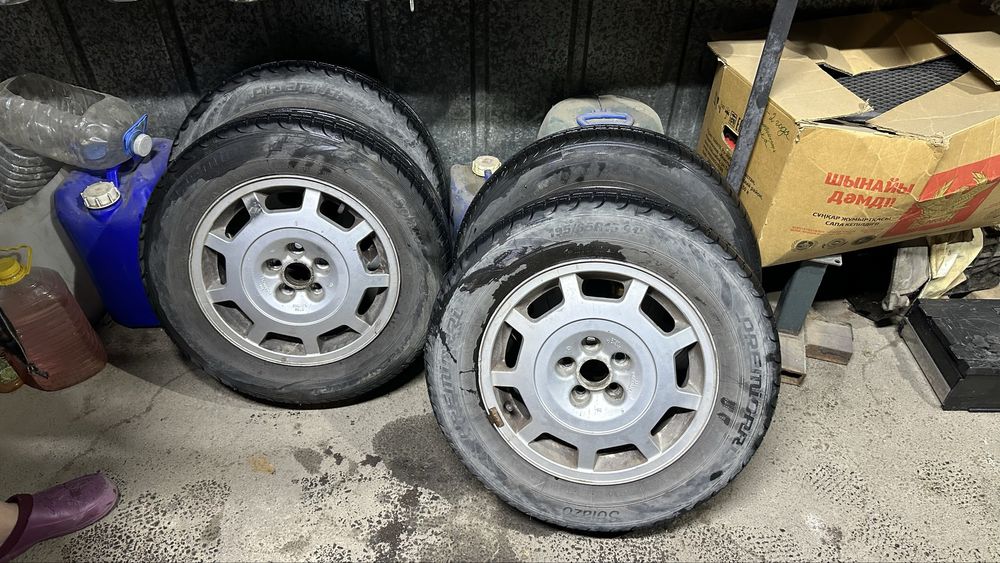 Диски R15 с летней резиной