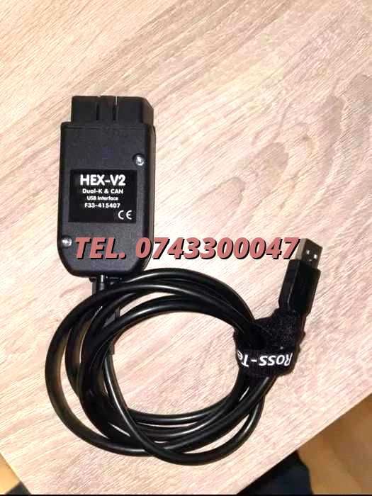 Interfata Diagnoza Vcds Pentru Volkswagen Audi Skoda Seat 253 Rom