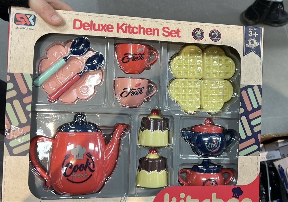 Set de jucarie pentru micul dejun, NOU