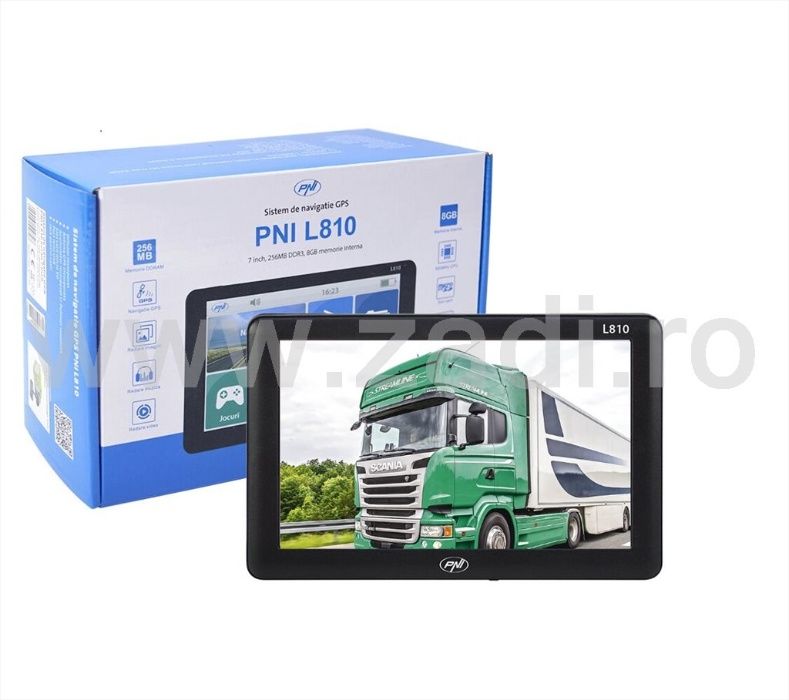 Gps camion 7"-4 versiuni de program-vandut zadi.ro