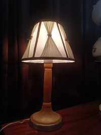 Советская настольная лампа торшер с абажуром