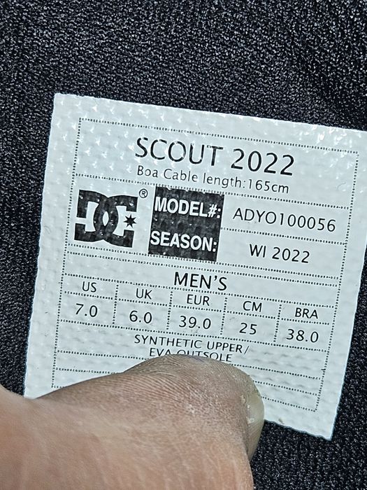 Boots 101 buti placa snowboard   DG Boa mărimea  39 (25   cm) .