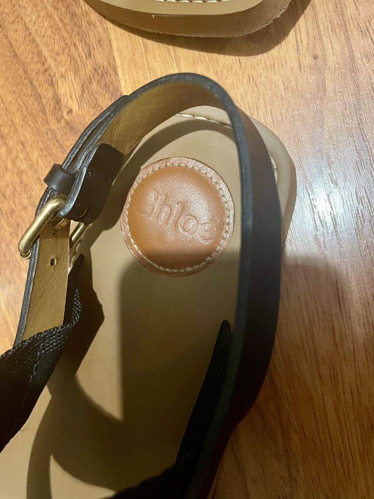 Sandale Chloe Whoody Logo Strap