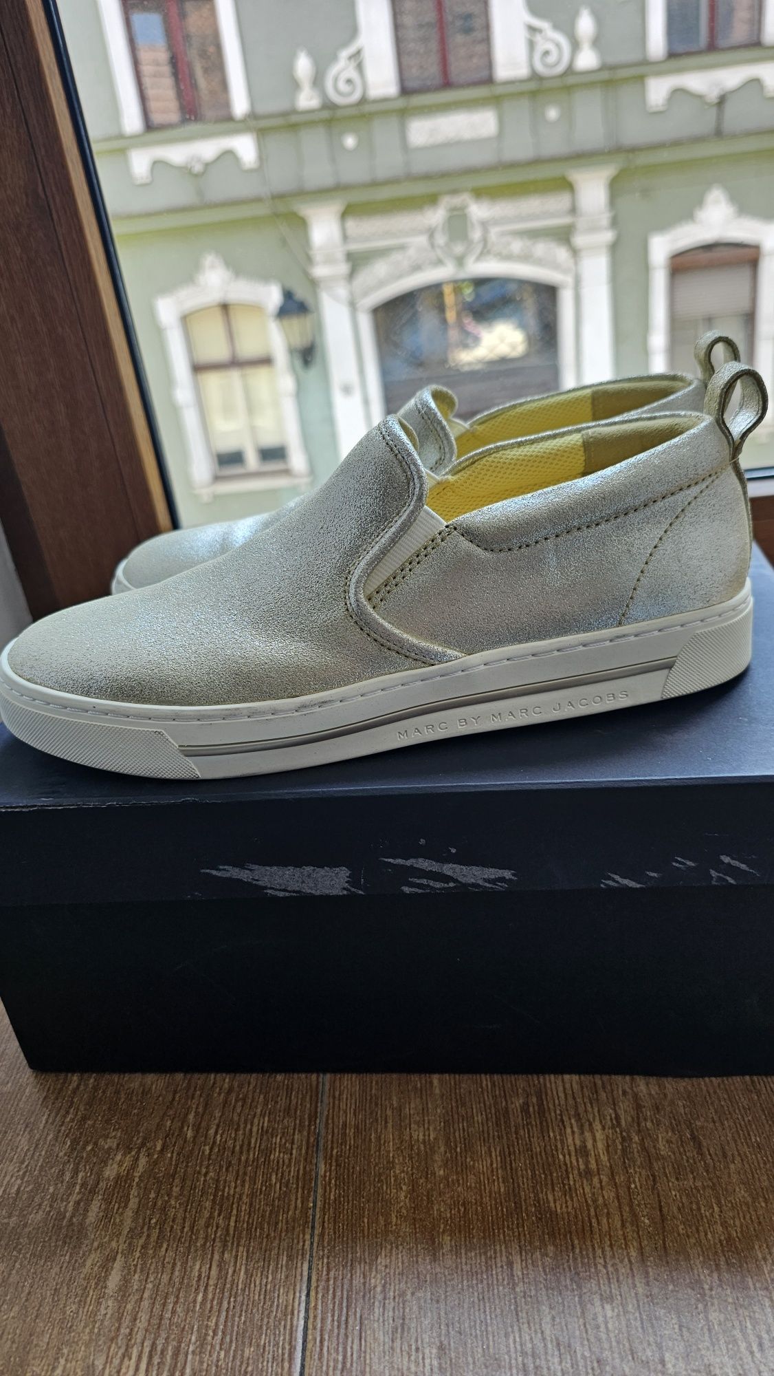 Pantofi casual Marc by Marc Jacobs auriu