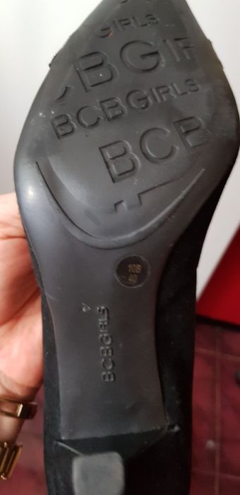 Pantofi din piele întoarsă, BCB, nr.40