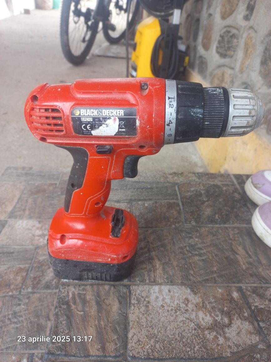 Filentanta BLACK&DECKER 12V  acumulator