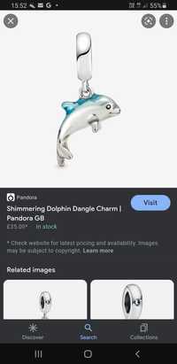 Pandora Dolphin Charm