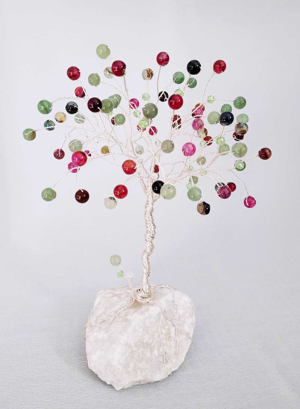Дръвчета с полускъпоценни камъни/ Идея за подарък/ Декорация за офиса