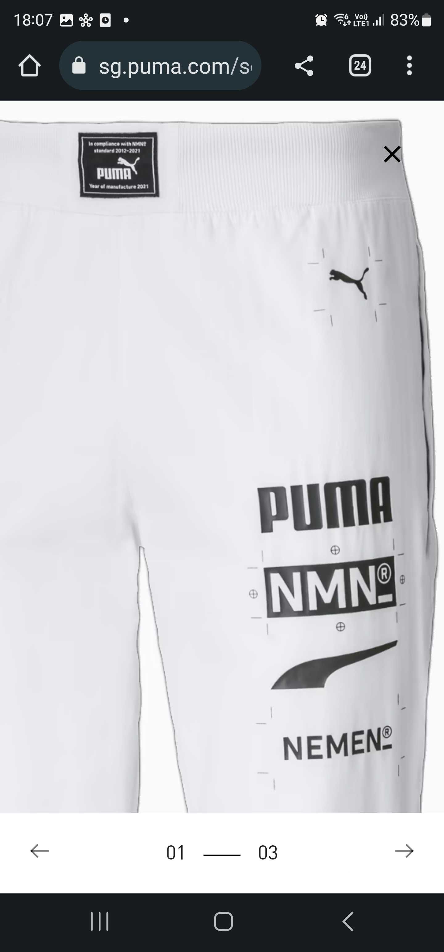 Puma X Nemen (NMN) Racing F1 Trening Costum - NOU - SIGILAT