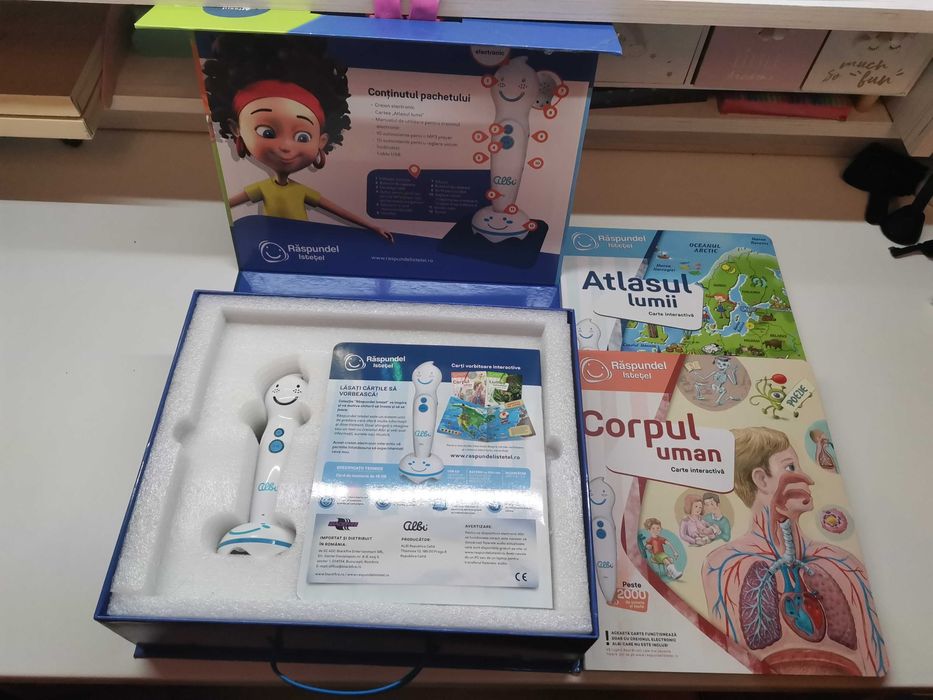 Pachet carte si creion Raspundel Istetel