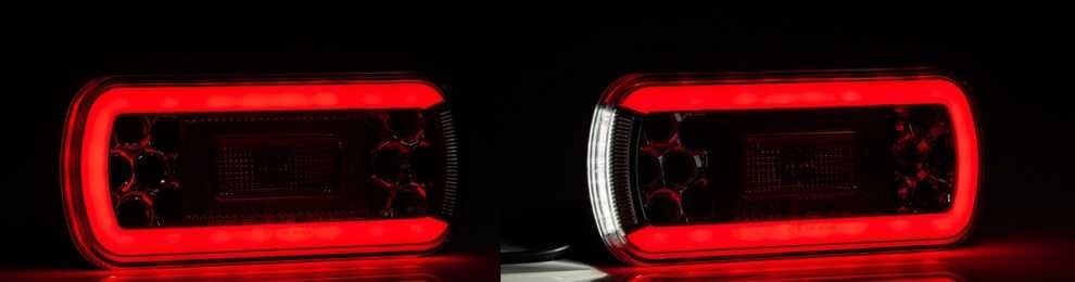 LED Стопове,плафон,мигач, габарит, С Букса, Ляв и Десен, 6 Функции