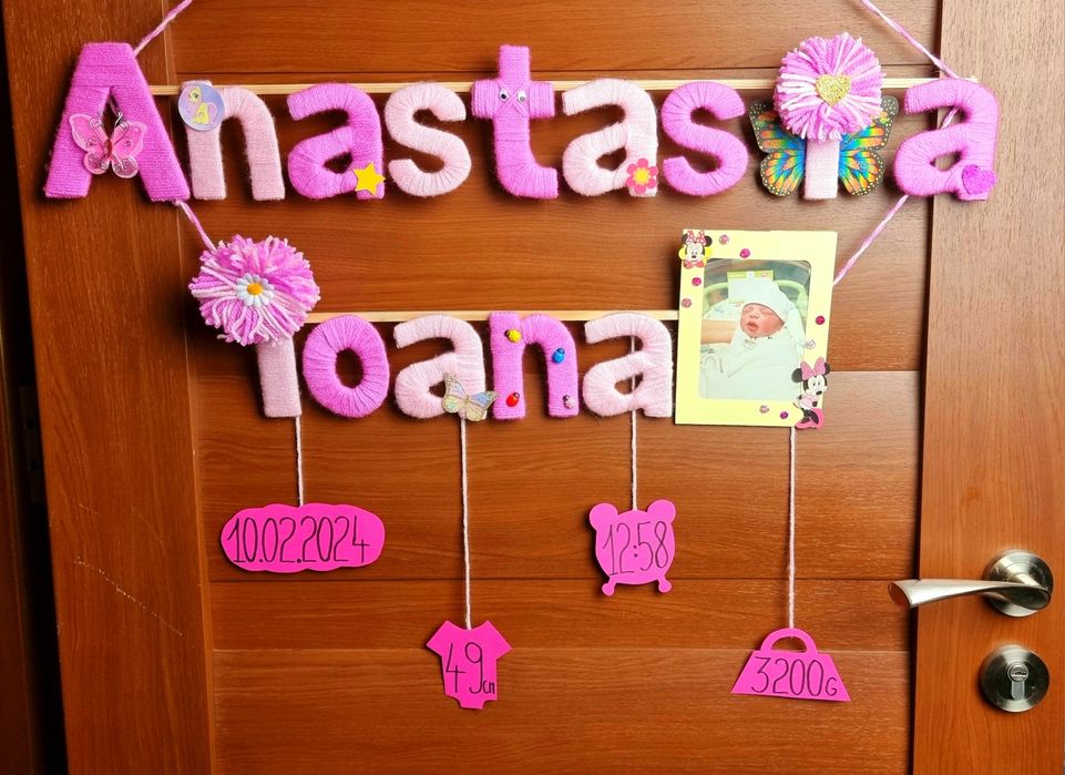 Decoratiuni botez sau camera nou nascutului