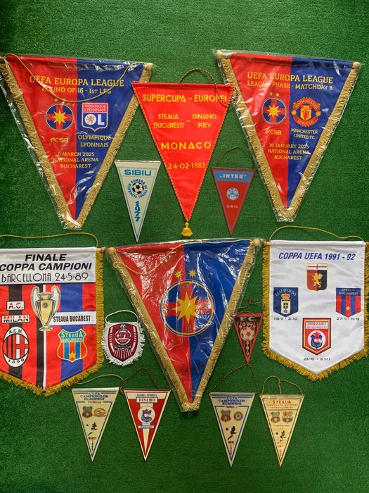 Fotbal: Steaua, Dinamo, Rapid, România, Hagi etc.